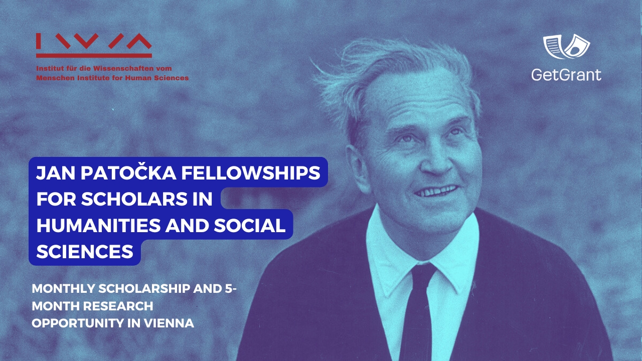 Jan Patočka Fellowships for Scholars in the Humanities and Social Sciences